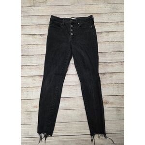 Madewell High Rise Skinny Black High-Waisted Women Jeans Size 29‎